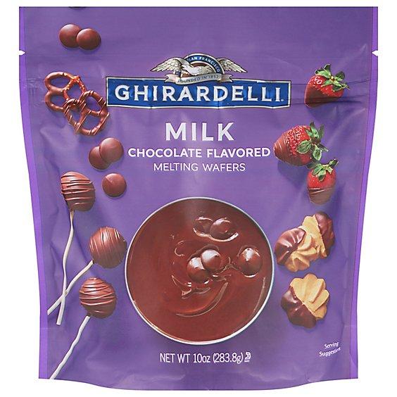 Is it Pescatarian? Ghirardelli Milk Chocolate Flavored Melting Wafers