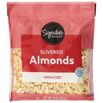 Signature Select/Farms Unsalted Slivered Almonds