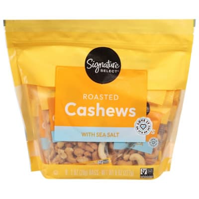 Signature Farms Cashews With Sea Salt Multipack