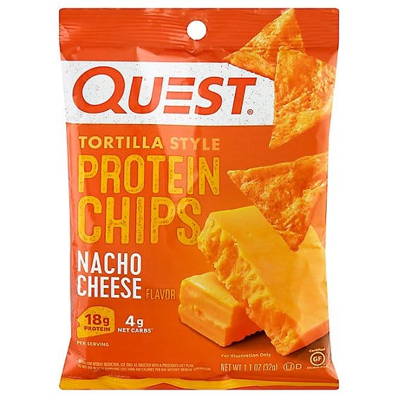 Is it Milk Free? Quest Tortilla Style Protein Chips Nacho Cheese Flavor