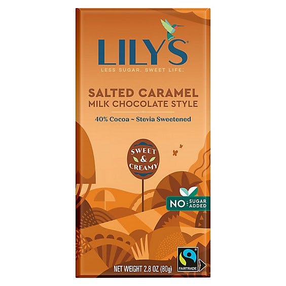 Is it Soy Free? Lily's Sweets Caramelized & Salted 40% Chocolate & Milk