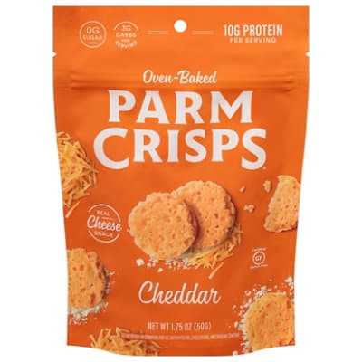 Parmcrisps Cheese Snack Oven Baked Cheddar