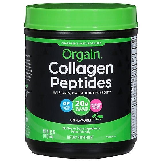 Is it Fish Free? Orgain Hydrolyzed Grass Fed Collagen Peptides Powder, Unflavored, Collagen