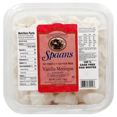 Spaans Cookies, Meringue, Vanilla