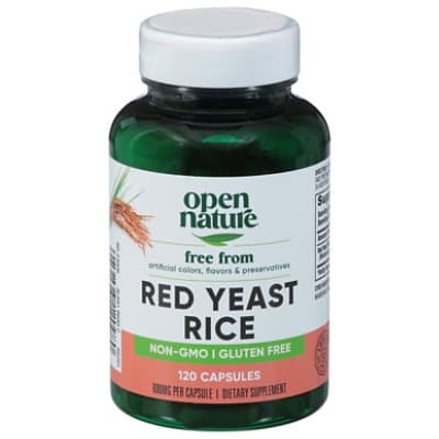 Open Nature Supplement Red Yeast Rice