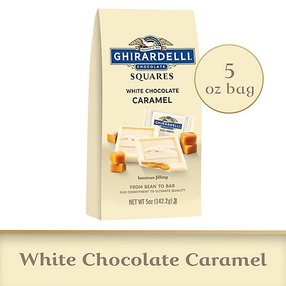 Is it Soy Free? Ghirardelli White Chocolate Squares With Caramel Filling