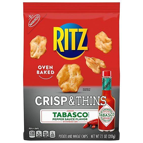 Is it Vegetarian? Ritz Crisp & Thins Tabasco Sauce Chips