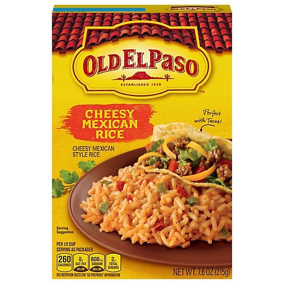 Is it Pregnancy Friendly? Old El Paso Rice Cheesy Mexican Style