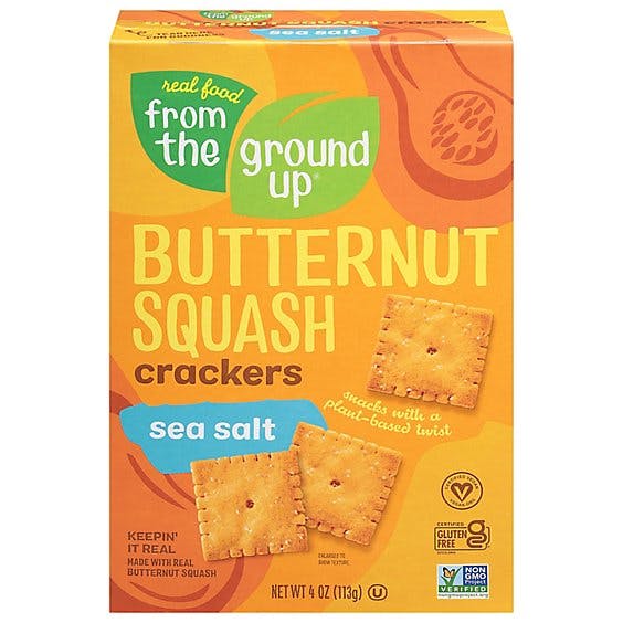Is it Vegetarian? From The Ground Up Crackers Butternut Squash Sea Salt