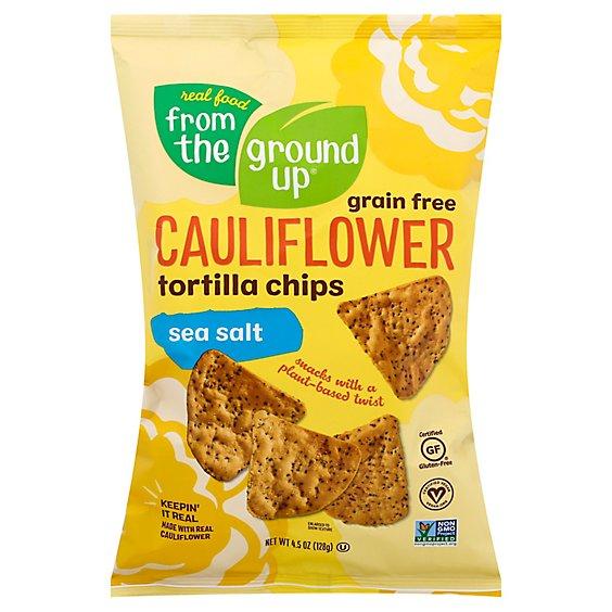 Is it Fish Free? From The Ground Up Sea Salt Cauliflower Tortilla Chips