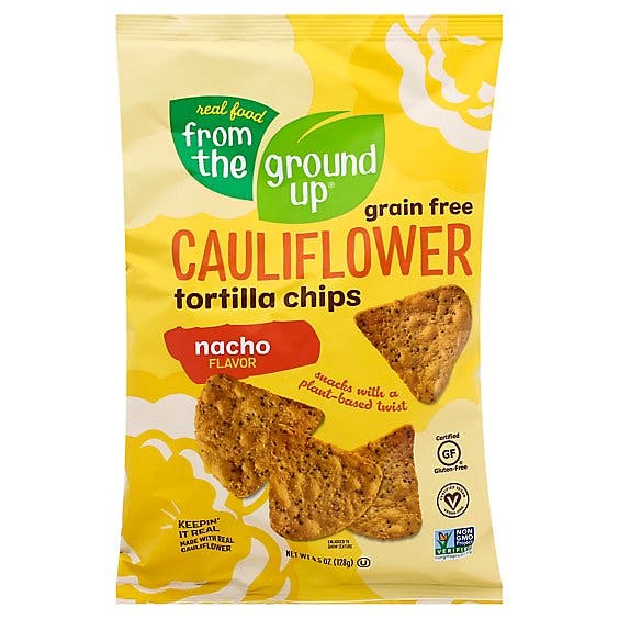 Is it Corn Free? From The Ground Up Tortilla Chips Cauliflower Nacho