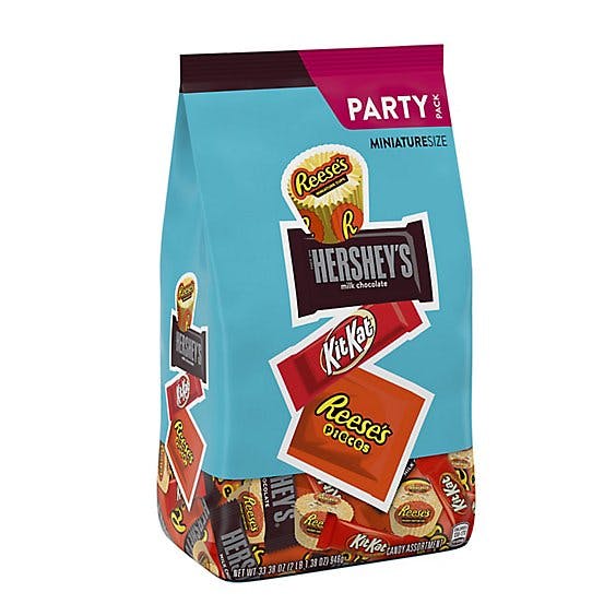 Is it Wheat Free? Hersheys Chocolate Candy Assortment Miniature Size Party