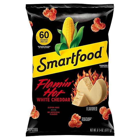 Is it Vegan? Smartfood Popcorn Flamin' Hot White Cheddar