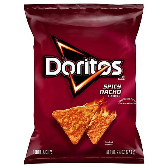Is it Low FODMAP? Frito Lay Spicy Nacho Tortilla Chips