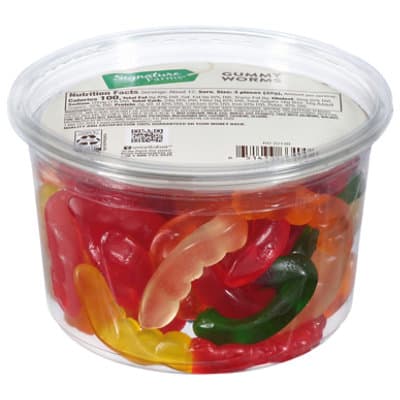Gummy Worms Deli Tubs
