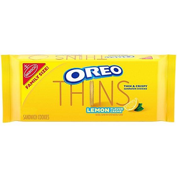 Is it Wheat Free? Oreo Thins Cookie Sandwich Lemon Creme