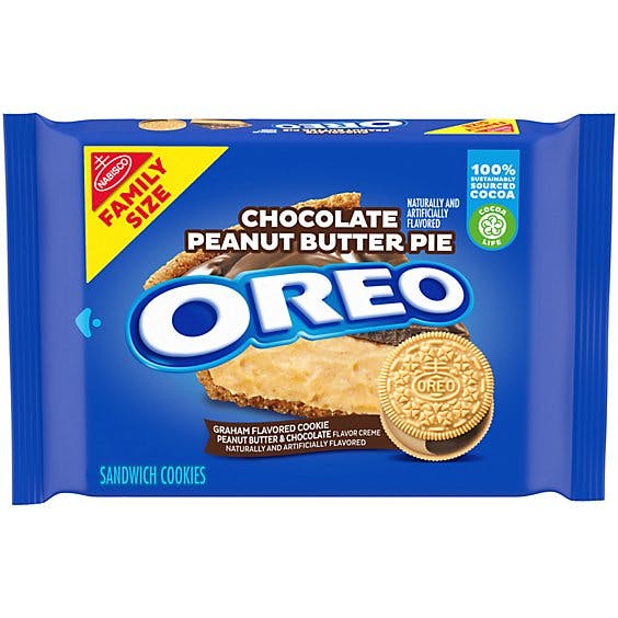 Is it Fish Free? Oreo Cookie Sandwich Chocolate Peanut Butter Pie