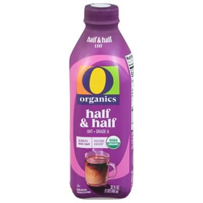 O Organic Half & Half Grade A