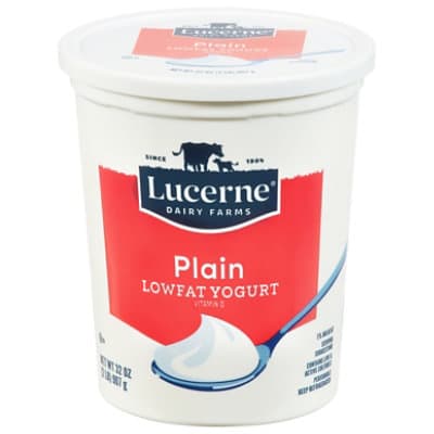 Lucerne Yogurt Low Fat Plain