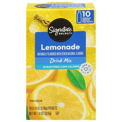 Signature Select Drink Mix Lemonade