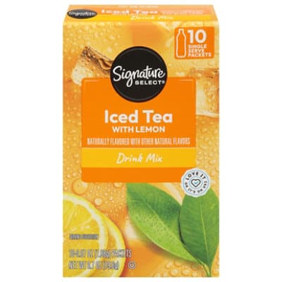 Signature Select Drink Mix Iced Tea Lemon