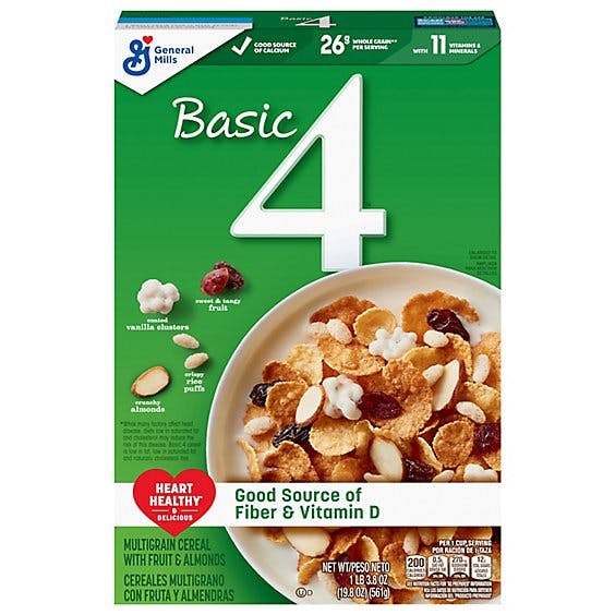 Is it Lactose Free? Basic 4 Cereal With Fruit & Almonds