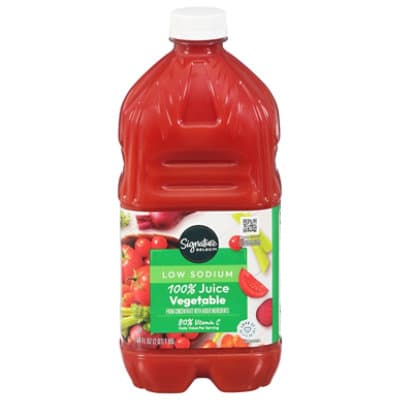 Signature Select Low Sodium 100% Vegetable Juice