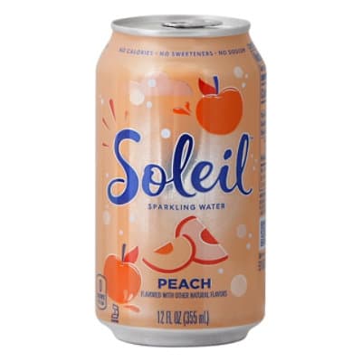 Signature Select Soleil Water Sparkling Peach