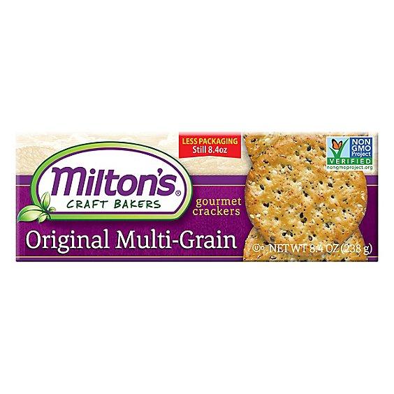 Is it Sesame Free? Milton's Craft Bakers Multi-grain Gourmet Crackers