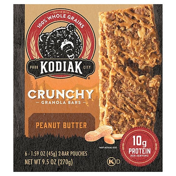 Is it Low FODMAP? Kodiak Peanut Butter Crunchy Granola Bar