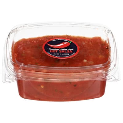 Silver Fork Gourmet Traditional Cantina Style Hot Salsa
