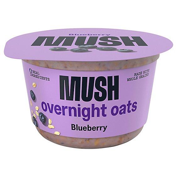 Is it Dairy Free? Mush Blueberry Overnight Oats