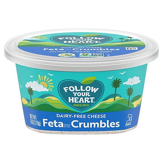 Is it Pescatarian? Follow Your Heart Dairy-free Cheese Feta Crumbles