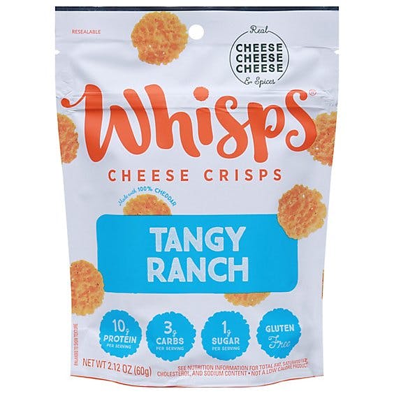 Is it Vegan? Whisps Tangy Ranch Cheese Crisps