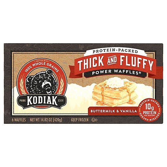 Is it Lactose Free? Kodiak Cakes Buttermilk & Vanilla Thick & Fluffy Waffles