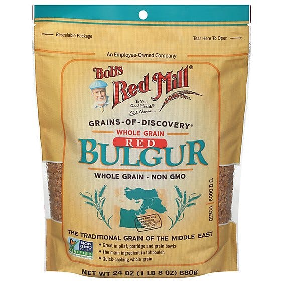 Is it Vegan? Bobs Red Mill Grains Of Discovery Bulgur Red Whole Grain Non Gmo