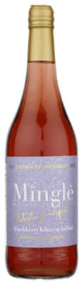 Mingle Sparkling Mocktails Blackberry Hibiscus Bellini
