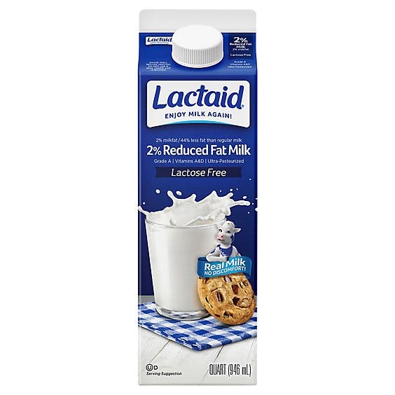 Is it Tree Nut Free? Lactaid 2% Reduced Fat Milk