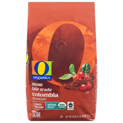 O Organics Coffee Colombia Ground