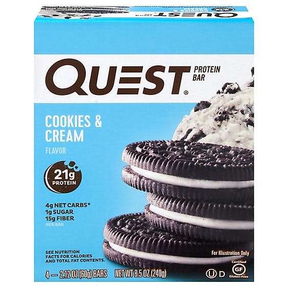 Is it Pescatarian? Quest Bar Cookies & Cream