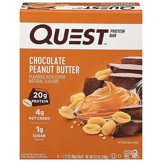Is it Egg Free? Quest Protein Bar Chocolate Peanut Butter Flavor