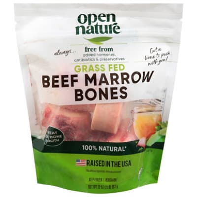 Open Nature Beef Marrow Bones Grass Fed