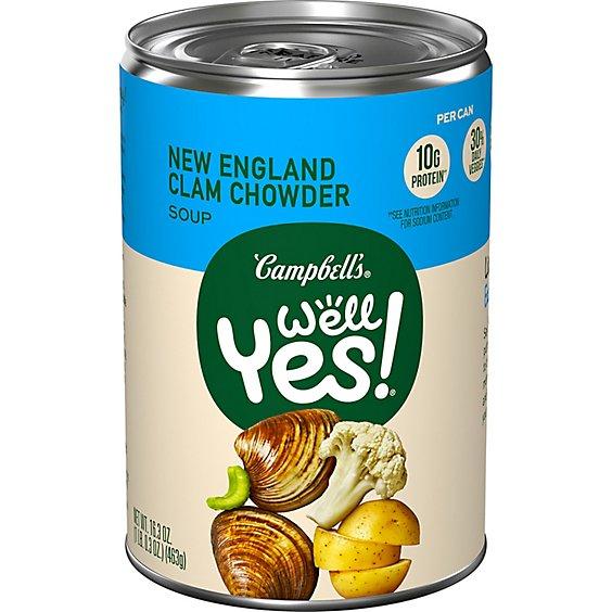 Is it Tree Nut Free? Campbell's Well Yes! New England Clam Chowder