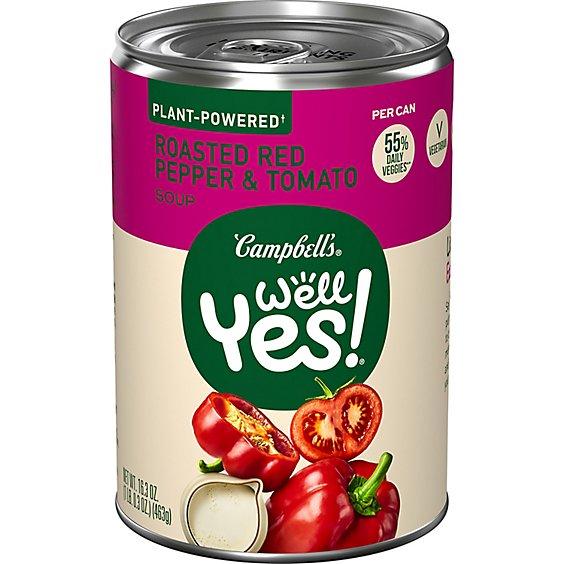 Is it Vegetarian? Campbell's Well Yes! Roasted Red Pepper & Tomato Soup