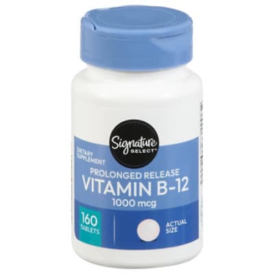 Signature Care Vitamin B-12 Time Release 1000Mcg