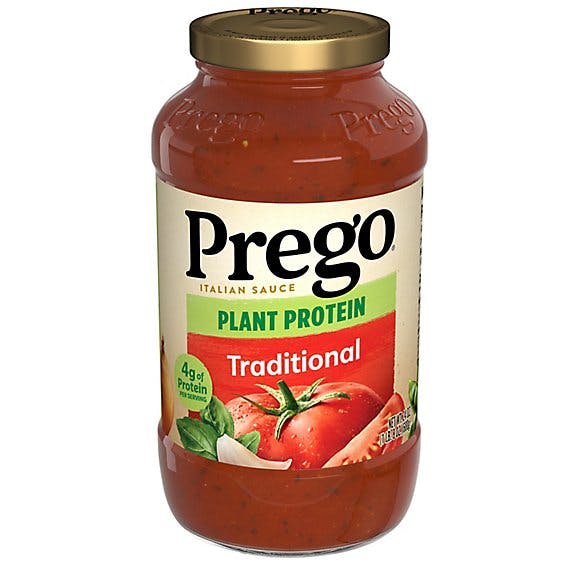 Is it Peanut Free? Prego Sauce With Plant Based Protein Traditional