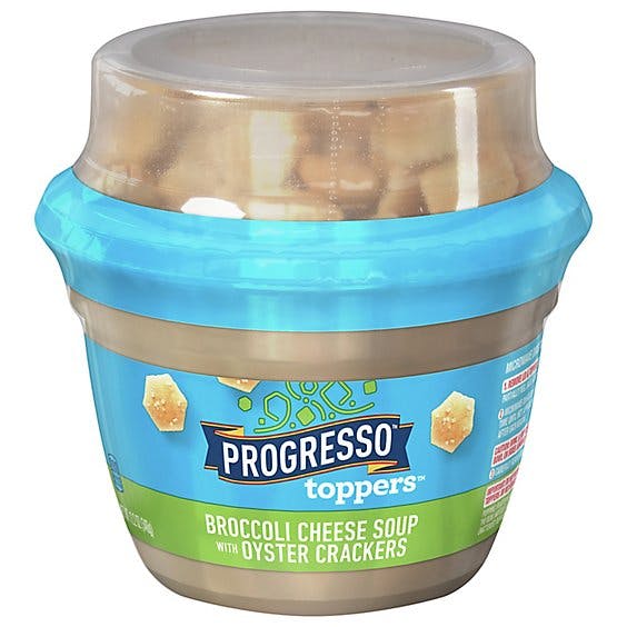 Is it Dairy Free? Progresso Broccoli Cheese Soup With Oyster Crackers