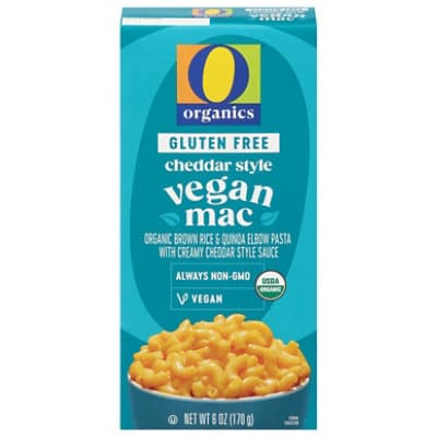 O Organics Vegan Mac Cheddar Style Gluten Free