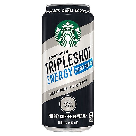 Is it Egg Free? Starbucks Tripleshot Extra Strength Black Zero Sugar Energy Coffee Beverage