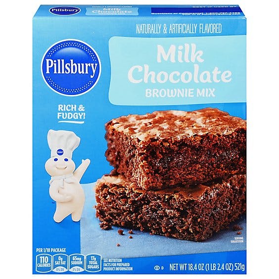 Is it Vegetarian? Pillsbury Milk Choc Brownie Mix